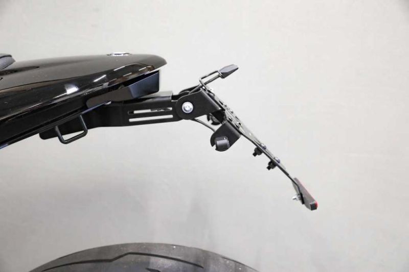 BMW R nineT 13- Adjustable licence plate holder Akron-RS Pro